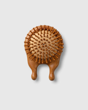 WOODEN BRUSH ROUND