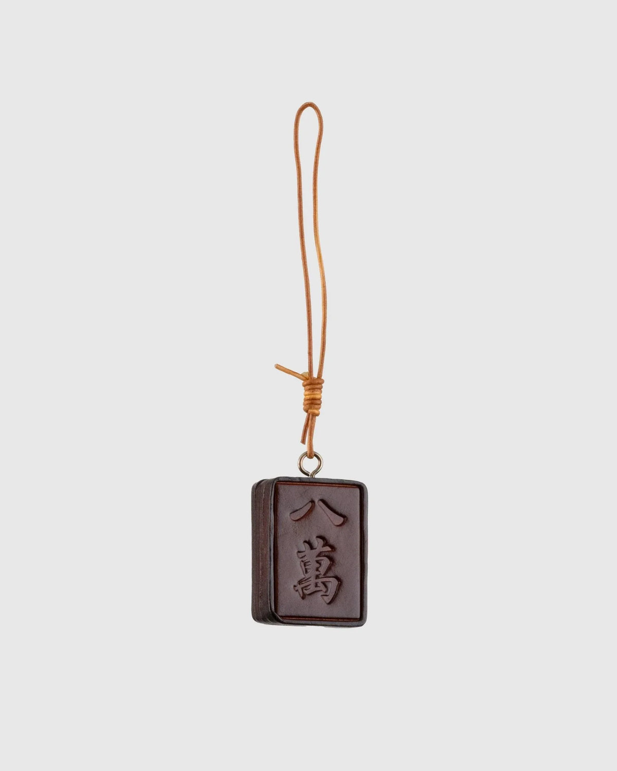 BAG CHARM MAHJONG EIGHT OF CHARACTERS