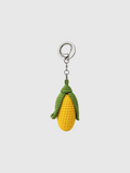 CROCHET BAG CHARM CORN
