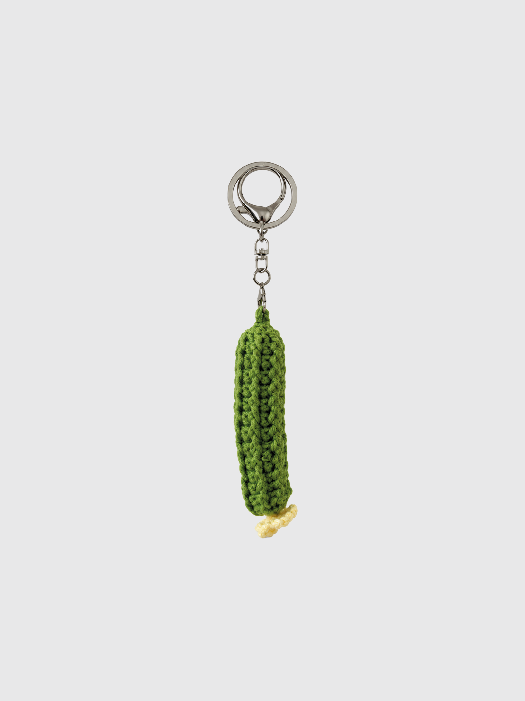 CROCHET BAG CHARM CUCUMBER