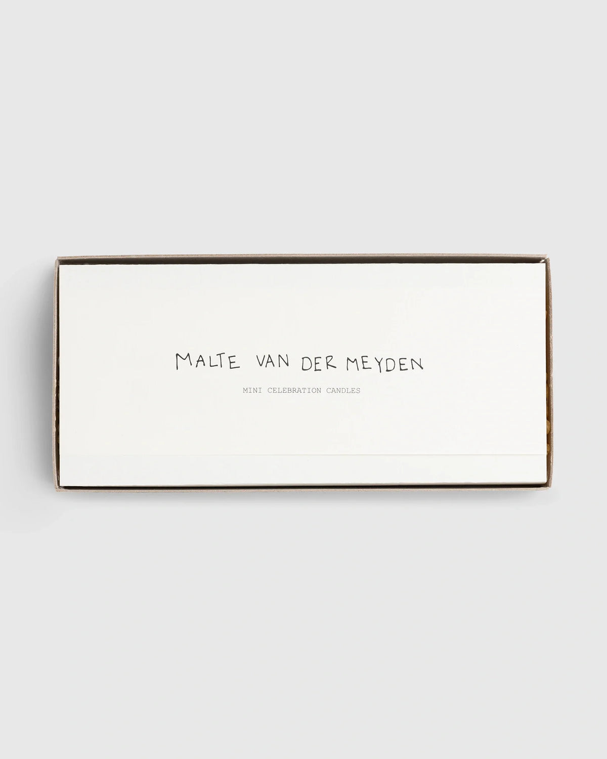 BIRTHDAY CELEBRATION CANDLES BY MALTE VAN DER MEYDEN