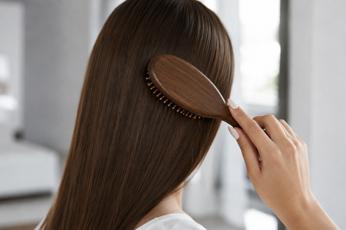 OVAL BRUSH WOOD
