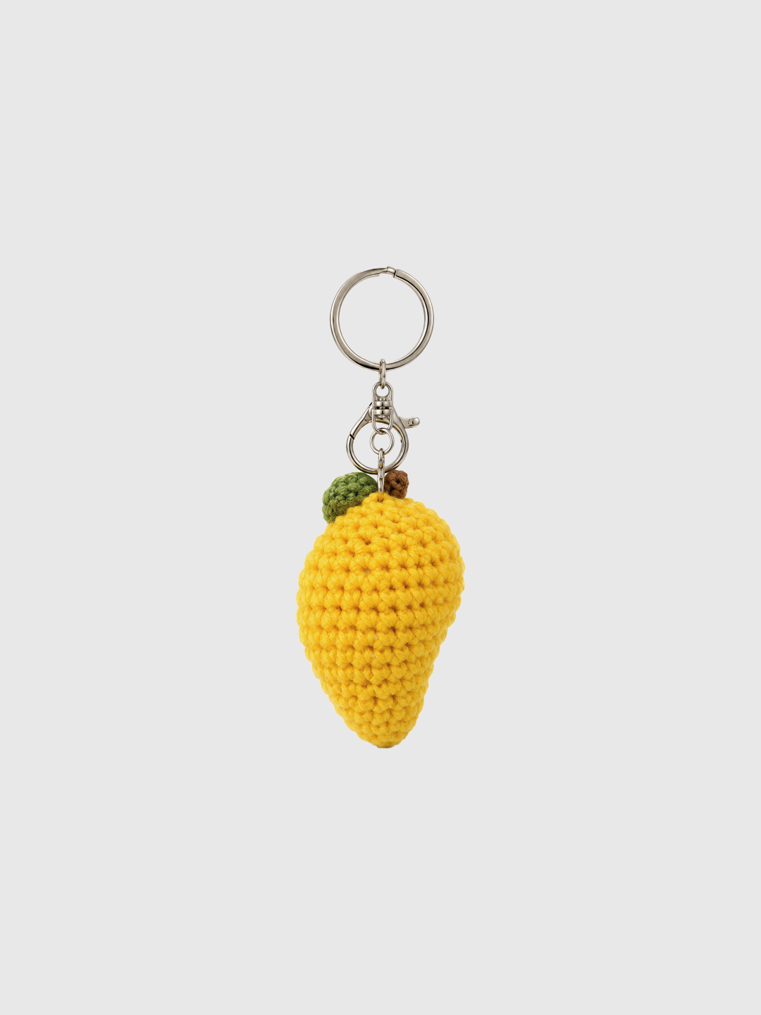 CROCHET BAG CHARM MANGO