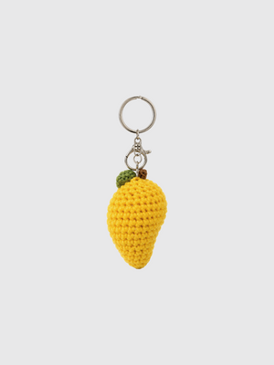 CROCHET BAG CHARM MANGO