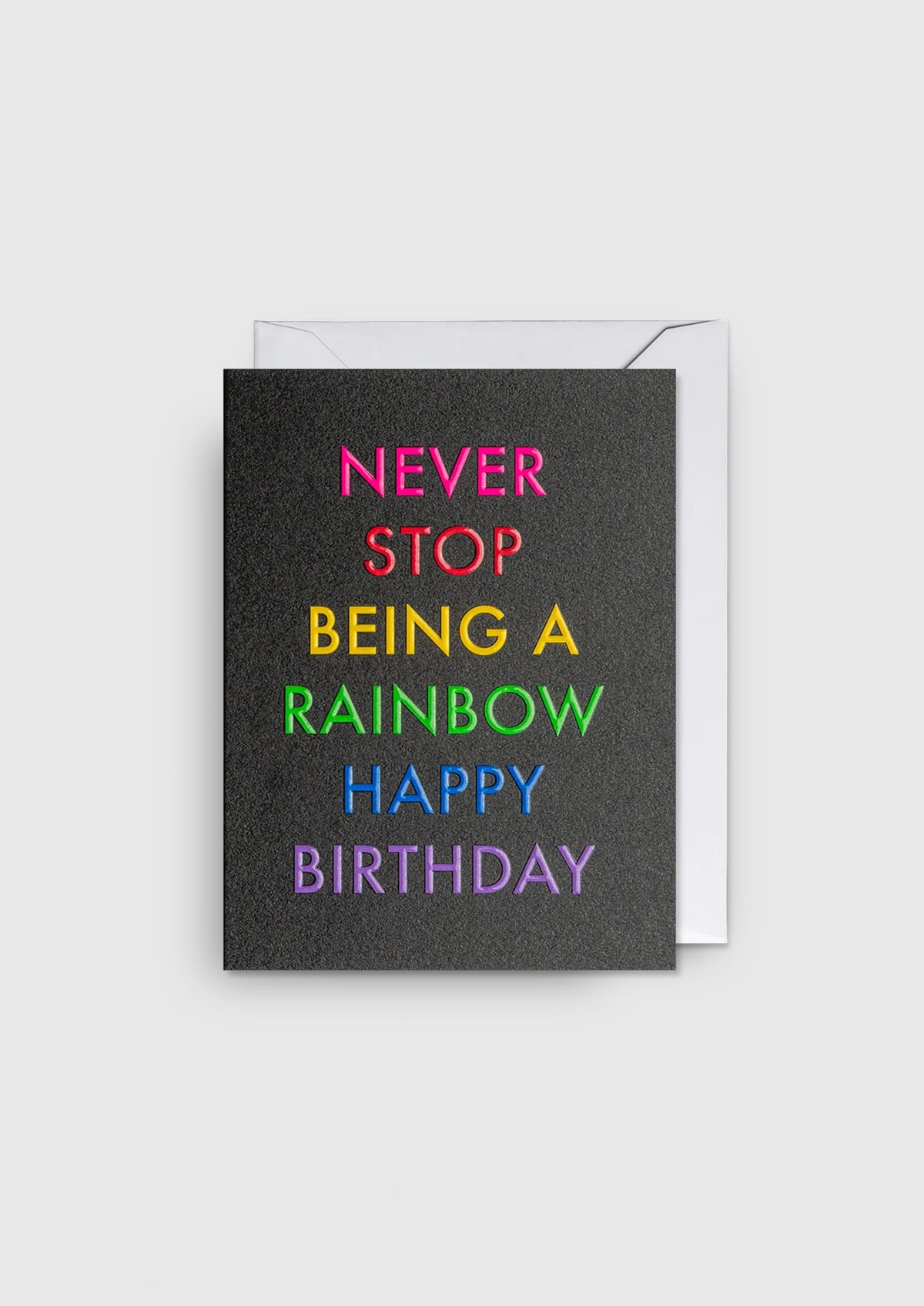 GREETING CARD RAINBOW